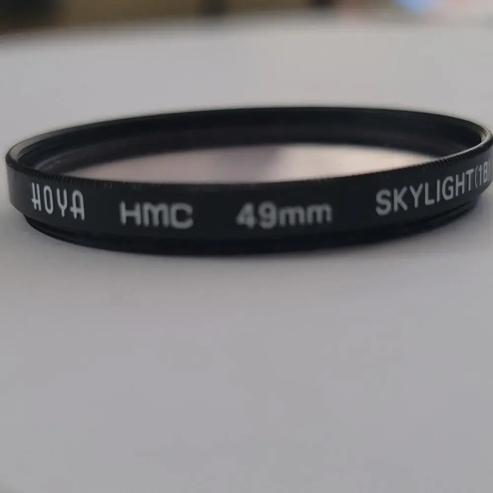Hoya HMC Skylight 1B 49mm UV Lens Filter Black Japan Camera Photo Accessory